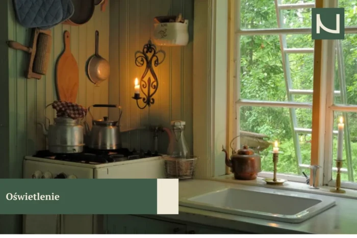 rustykalne oświetlenie