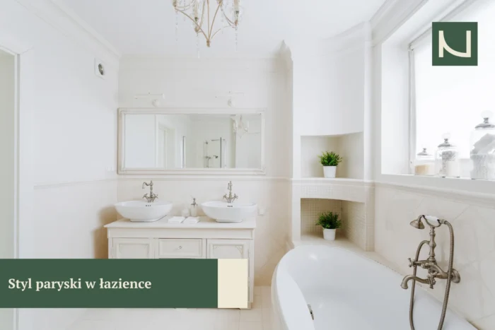 styl paryski w łazience