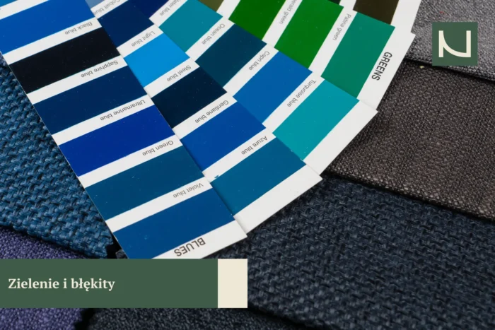 zieleń i błekit