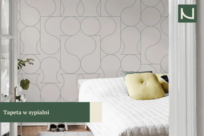 tapeta w sypialni - ciekawe wykończenie ścian wewnętrznych