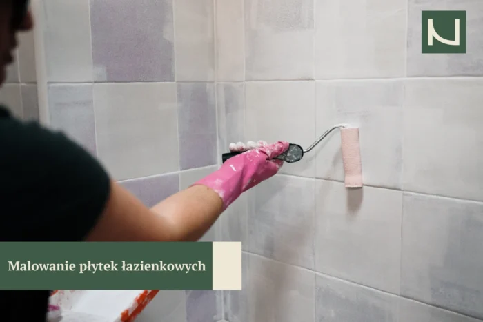 malowanie płytek łazienkowych