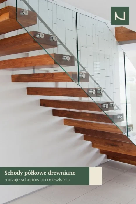 schody drewniane wszystkie rodzaje - schody półkowe